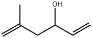 5-Methyl-1,5-hexadien-3-ol 化学構造式
