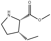 L-Proline, 3-ethyl-, methyl ester, cis- (9CI)|