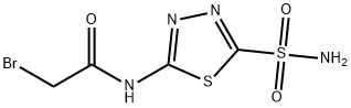 N-bromoacetazolamide Struktur