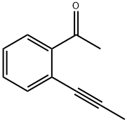 ETHANONE, 1-[2-(1-PROPYNYL)PHENYL]- (9CI) 结构式