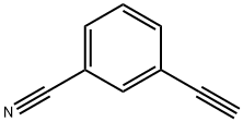 3-乙炔基苯甲腈, 171290-53-2, 结构式