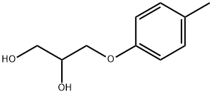 3-(4-Methylphenoxy)-1,2-propanediol Struktur