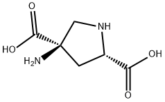 2,4-피롤리딘디카르복실산,4-아미노-,(2S-시스)-(9CI)