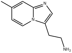 IMidazo[1,2-a]pyridine-3-ethanaMine, 7-Methyl- 结构式
