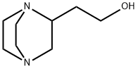 1,4-Diazabicyclo[2.2.2]octane-2-ethanol(9CI) 化学構造式