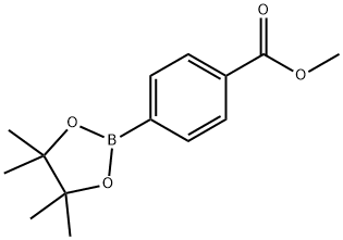 Methyl 4-(4,4,5,5-tetramethyl-1,3,2-dioxaborolan-2-yl)benzoate Struktur