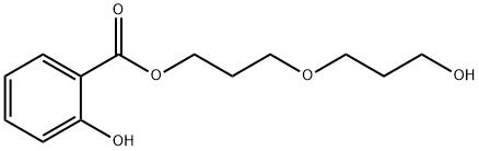 3-(3-hydroxypropoxy)propyl salicylate Structure