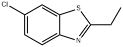 Benzothiazole, 6-chloro-2-ethyl- (8CI,9CI) Struktur