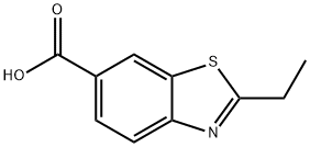 6-Benzothiazolecarboxylicacid,2-ethyl-(8CI,9CI) Struktur