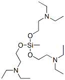 Tris[2-(diethylamino)ethoxy](methyl)silane|