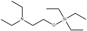 N,N-ジエチル-2-[(トリエチルシリル)オキシ]エタンアミン 化学構造式
