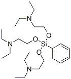 Tris[2-(diethylamino)ethoxy]phenylsilane Structure