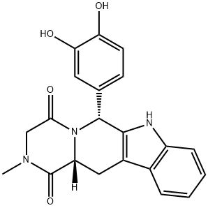 (6R,trans)-6-(3,4-dihydroxyphenyl)-2,3,6,7,12,12a-hexahydro-2-Methyl-pyrazino[1',2':1,6]pyrido[3,4-b]indole-1,4-dione