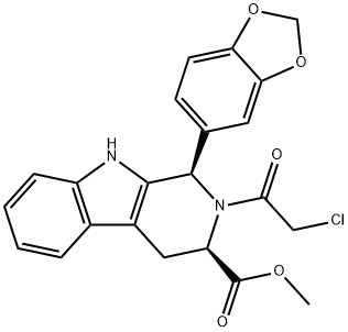 クロロプレタダラフィル 化学構造式