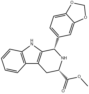 (1S,3S)-1-(1,3-Benzodioxol-5-yl)-2,3,4,9-tetrahydro-1H-pyrido[3,4-b]indole-3-carboxylic Acid Methyl Ester