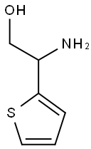 2-氨基-2-(噻吩-2-基)乙烷-1-醇 结构式