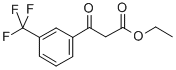 (3-三氟甲基苯甲酰)乙酸乙酯,1717-42-6,结构式