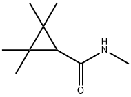 Cyclopropanecarboxamide, N,2,2,3,3-pentamethyl- (9CI) 结构式