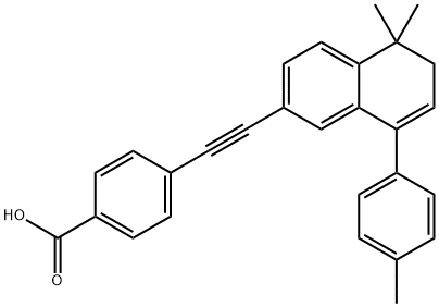 4-{[5,5-dimethyl-8-(4-methylphenyl)-5,6-dihydronaphthalen-2-yl]ethynyl}benzoic acid