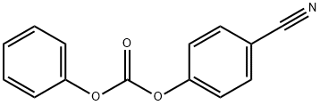 Carbonic acid O-phenyl O-(4-cyanophenyl) ester Struktur
