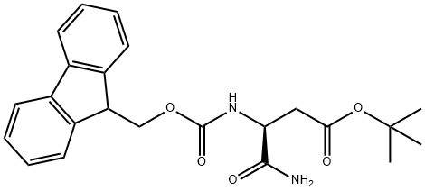 FMOC-ASP(OBUT)-NH2,171778-09-9,结构式