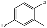 4-chloro-2-methylthiophenol Struktur