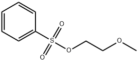 2-METHOXYETHYL BENZENESULFONATE Structure