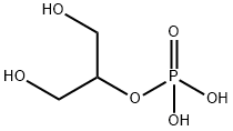 1,2,3-プロパントリオール2-りん酸 化学構造式
