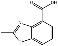 2-Methyl-benzooxazole-4-carboxylic acid Structure