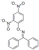 ベンゾフェノンO-(2,4-ジニトロフェニル)オキシム 化学構造式