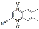 2-Quinoxalinecarbonitrile, 6,7-dimethyl-, 1,4-dioxide (9CI),171880-76-5,结构式