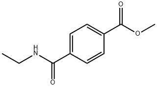 Methyl 4-(ethylcarbaMoyl)benzoate Structure