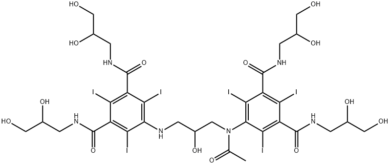 脱乙酰碘克沙醇, 171897-74-8, 结构式