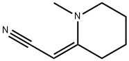 Acetonitrile, (1-methyl-2-piperidinylidene)-, (Z)- (9CI) Struktur