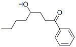 4-hydroxy-1-phenyl-octan-1-one Struktur