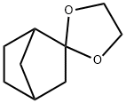 Spiro[bicyclo[2.2.1]heptane-2,2-[1,3]dioxolane]  (9CI) 化学構造式