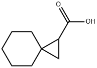 スピロ[2.5]オクタン-1-カルボン酸 化学構造式