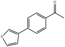 1-(4-噻吩-3-苯基)-乙酮, 172035-84-6, 结构式