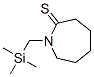 2H-Azepine-2-thione,  hexahydro-1-[(trimethylsilyl)methyl]-|