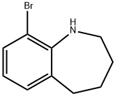 9-BROMO-2,3,4,5-TETRAHYDRO-1H-BENZO[B]AZEPINE HYDROCHLORIDE Structure