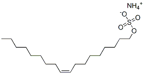 ammonium oleyl sulphate Structure