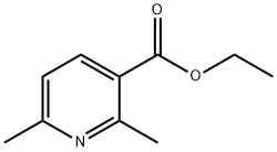 2,6-DIMETHYL-NICOTINIC ACID ETHYL ESTER Structure