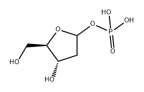 [4-hydroxy-5-(hydroxymethyl)oxolan-2-yl]oxyphosphonic acid 结构式