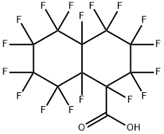 PERFLUORODECALINCARBOXYLIC ACID 结构式