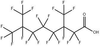 PERFLUORO-3,7-DIMETHYLOCTANOIC ACID Structure