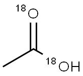 乙酸-18O2,17217-83-3,结构式
