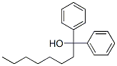 α-ヘプチル-α-フェニルベンゼンメタノール 化学構造式