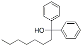 1,1-diphenyloctan-1-ol Structure