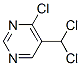Pyrimidine, 4-chloro-5-(dichloromethyl)- (9CI),172225-58-0,结构式