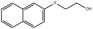 2-naphthalen-2-ylsulfanylethanol Structure